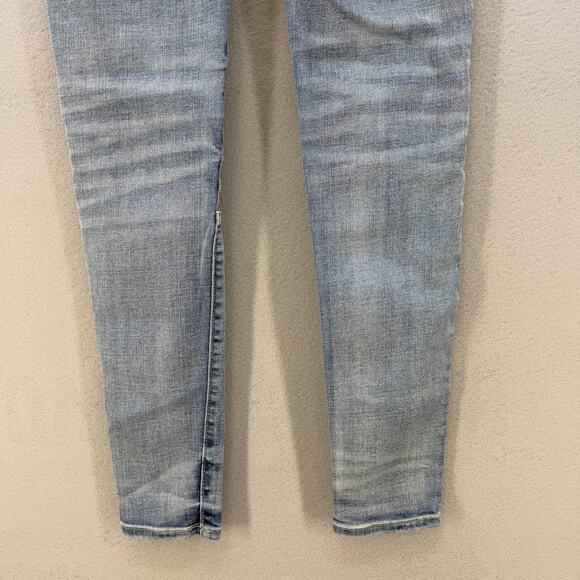 Buckle Black Jeans Women's 24 (0) Light Blue Moto Ankle Skinny Preppy Grunge - Picture 5 of 14